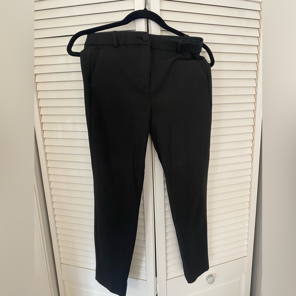 J. Crew black high rise Cameron pants, size 4